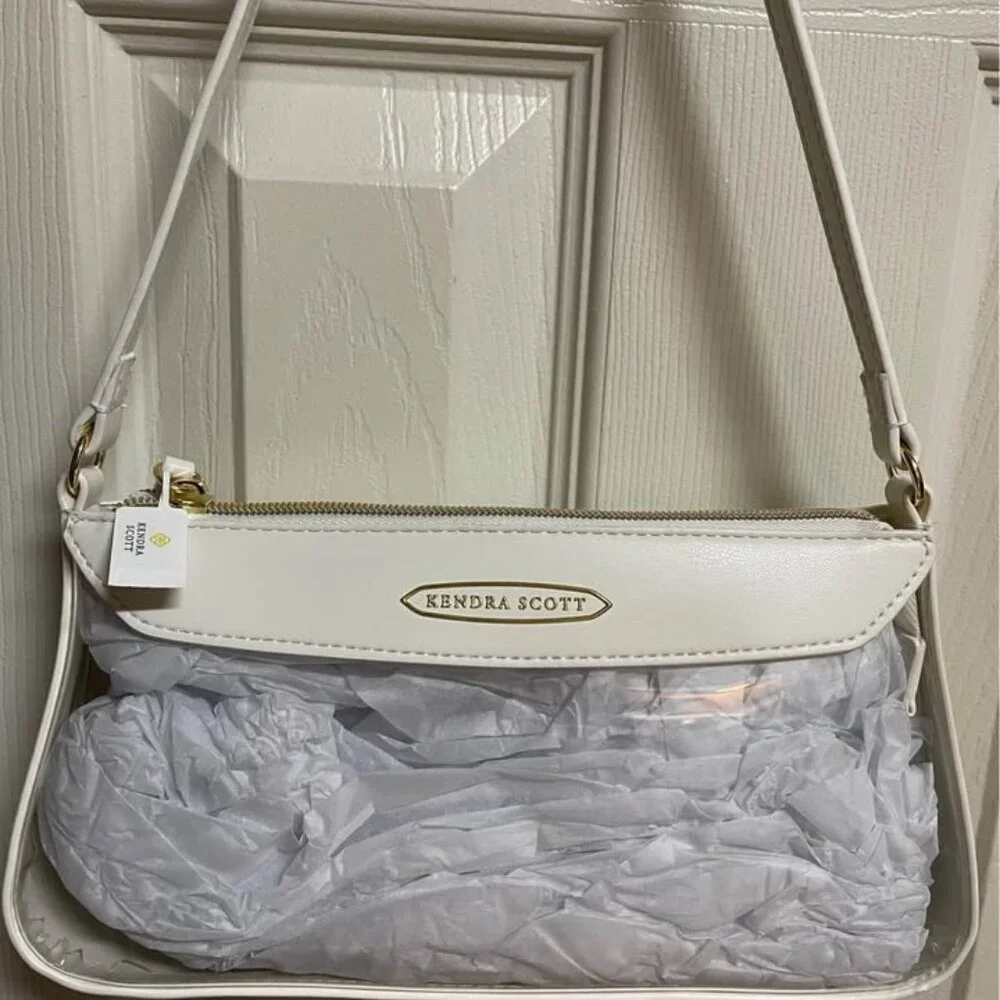 Kendra Scott Clear Mini See-Through Game Shoulder Bag NWT - Picture 2 of 2